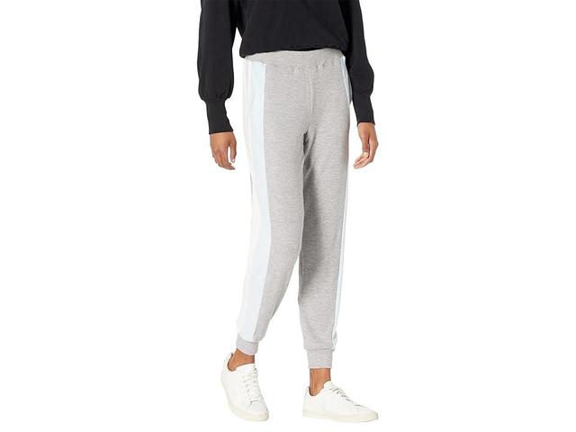 Michael Stars Color-Block Madison Brushed Jersey Petra Wide Double Stripe Joggers (Light Coastal Combo) Women's Casual Pants Product Image