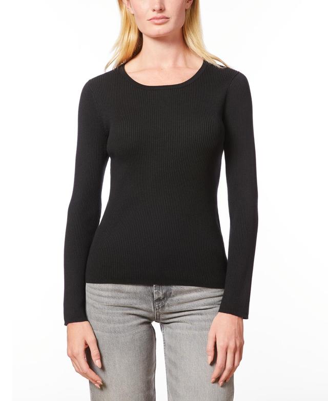 Melissa Paige Womens Cable-Knit Drop-Shoulder Sweater Product Image