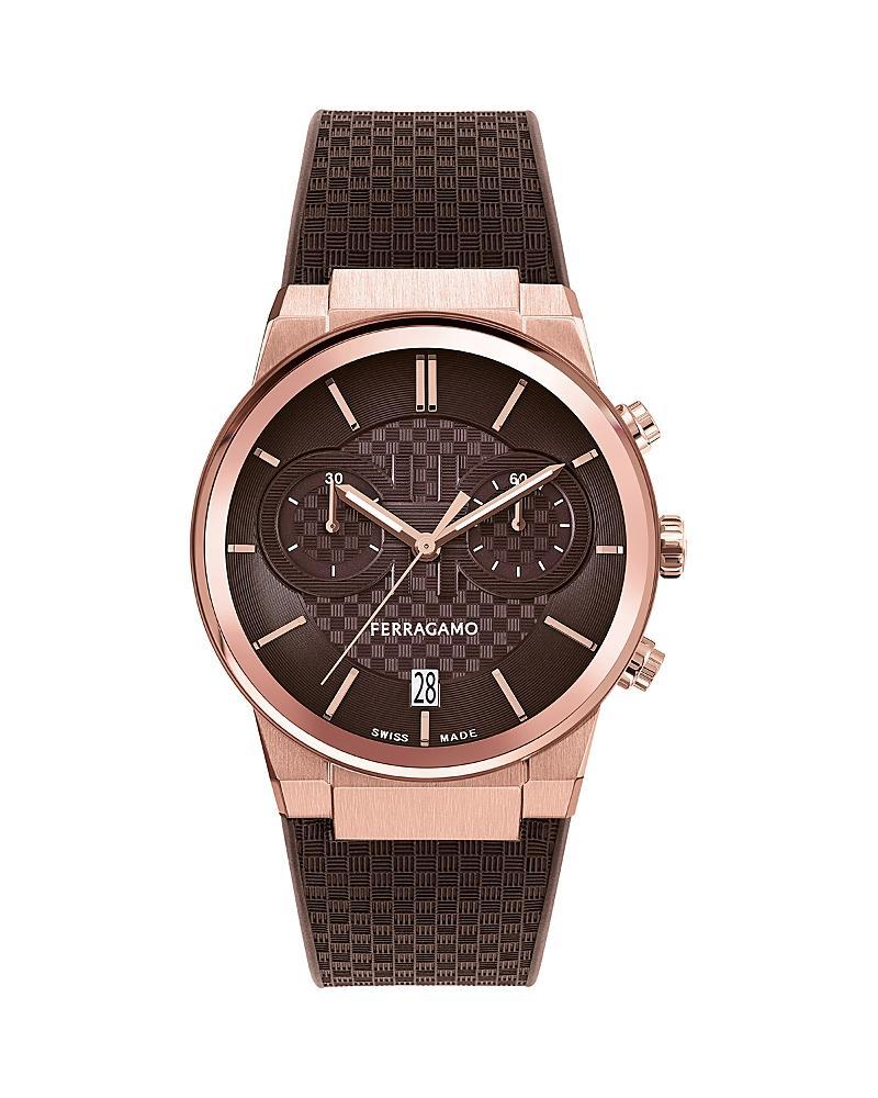 FERRAGAMO Sapphire Chronograph Bracelet Watch, 41mm Product Image