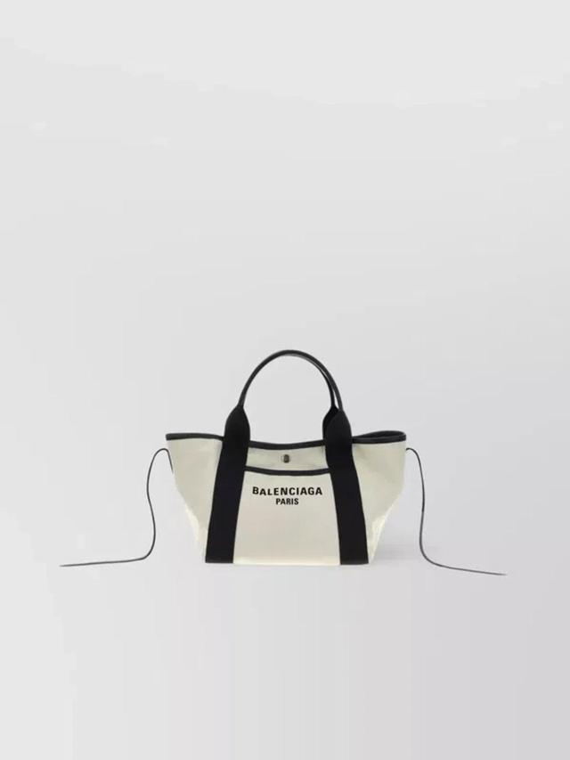 Biarritz Small Tote Bag In Blackwhite Product Image