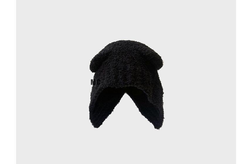 Bear Ear Knit Beanie Product Image