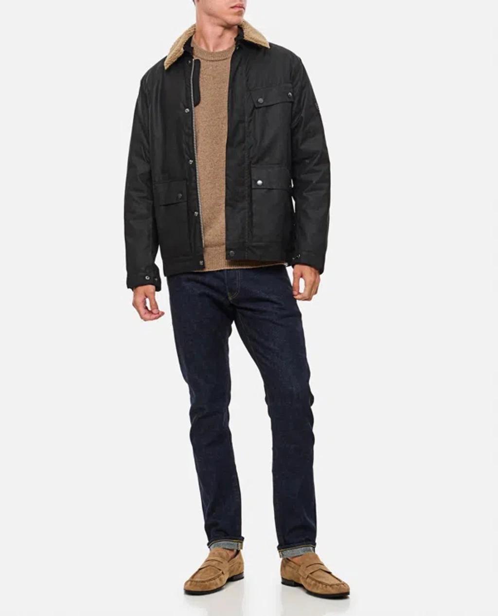 Coppice Wax Jacket In Black Product Image