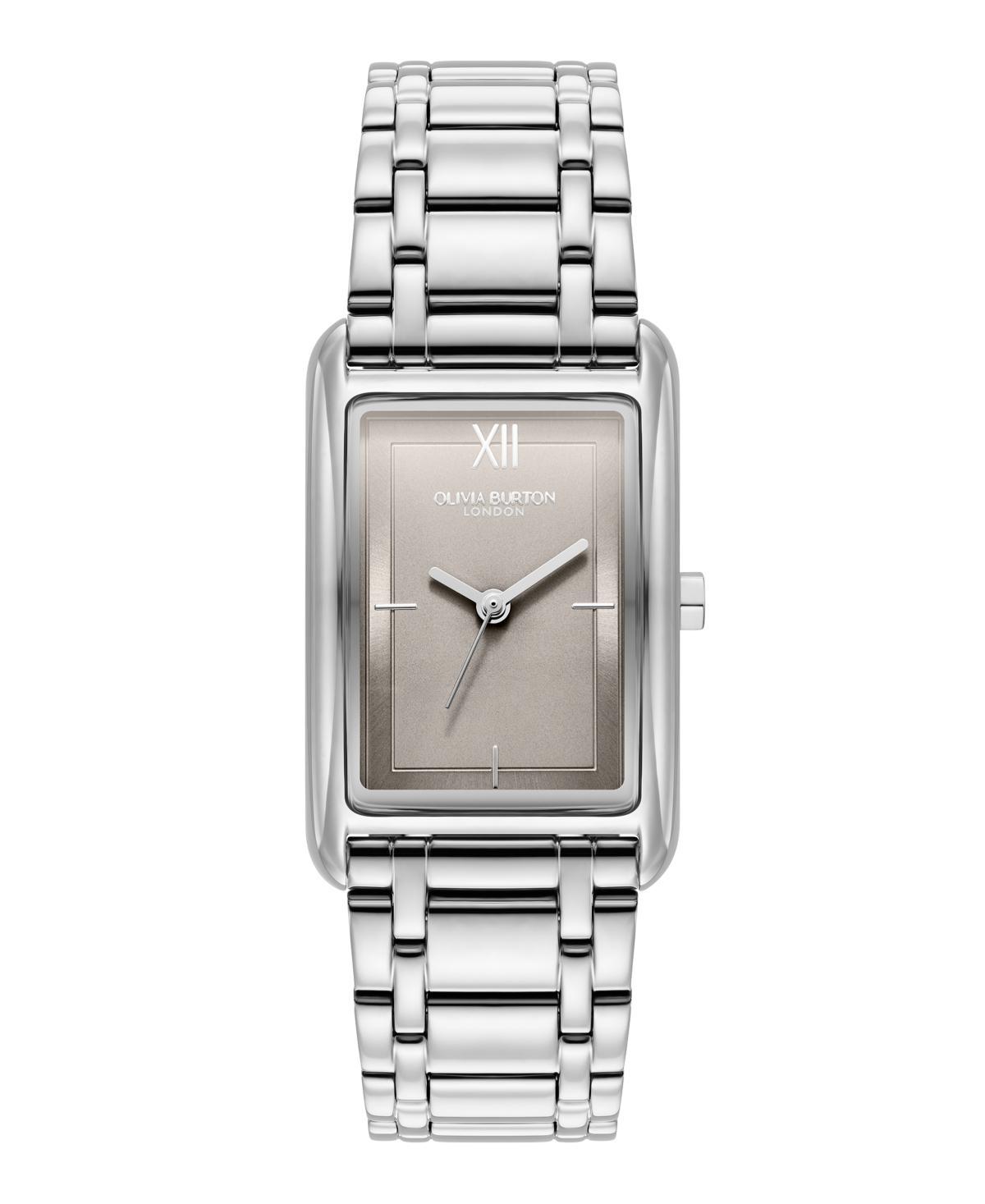 Olivia Burton Womens Grove Silver Stainless Steel Watch 23mm - Silver Product Image