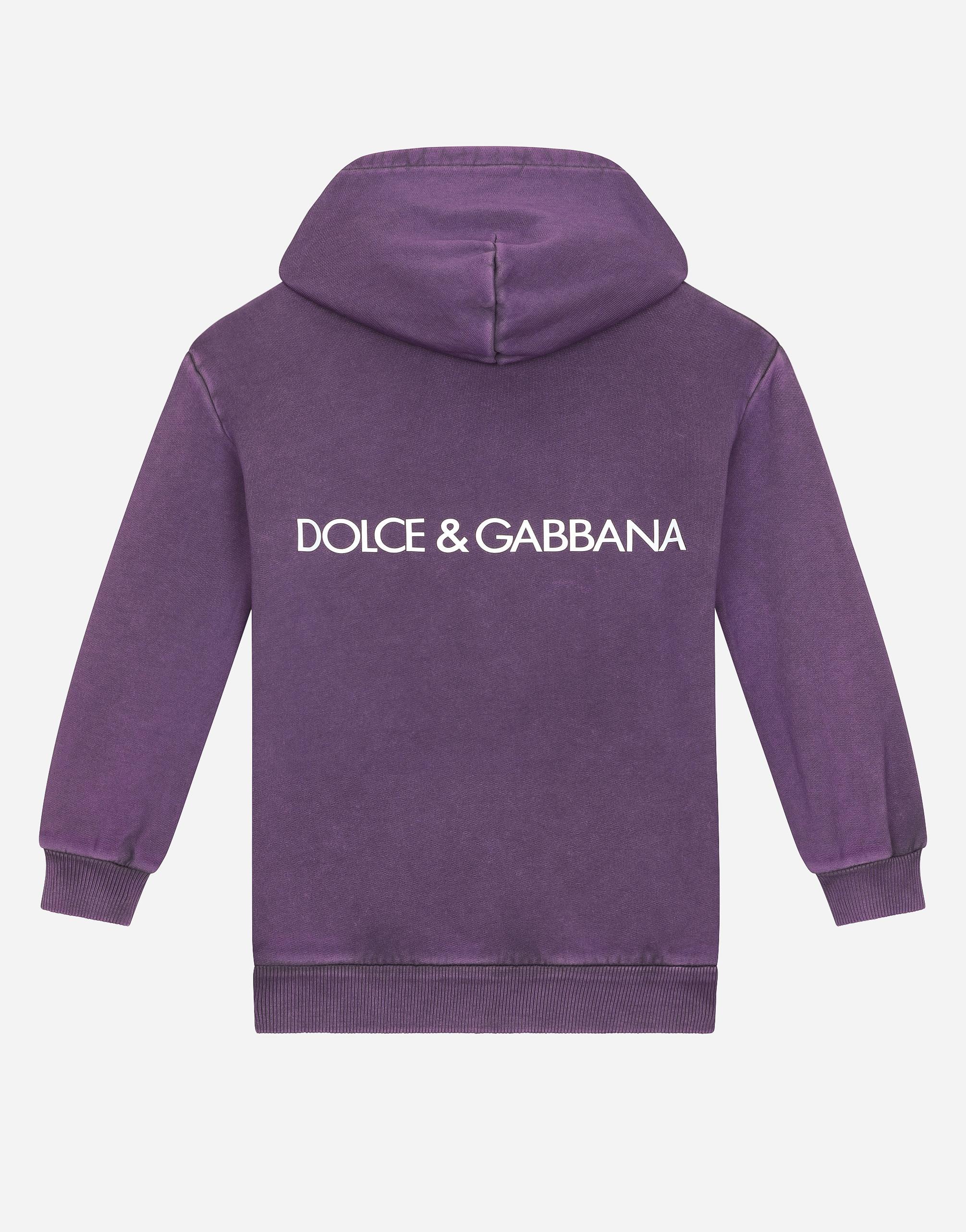 DOLCE & GABBANA Abito Maniche Lunghe In Violet Product Image