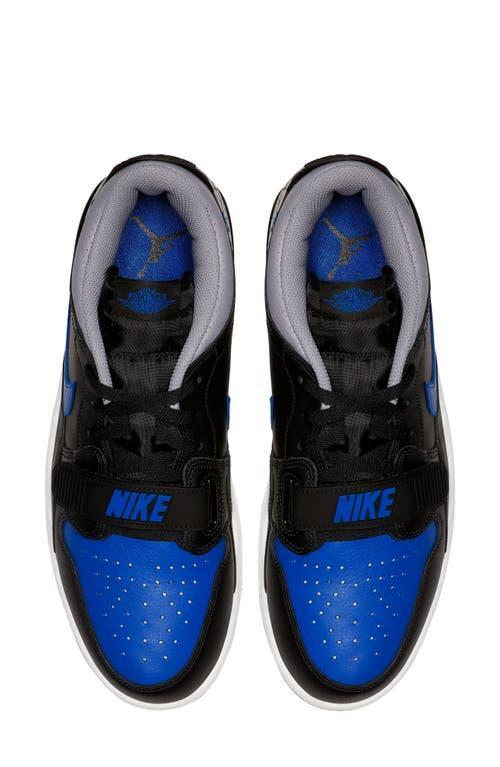 Jordan Mens Jordan Legacy 312 Low - Mens Basketball Shoes Black/Game Royal/White Product Image