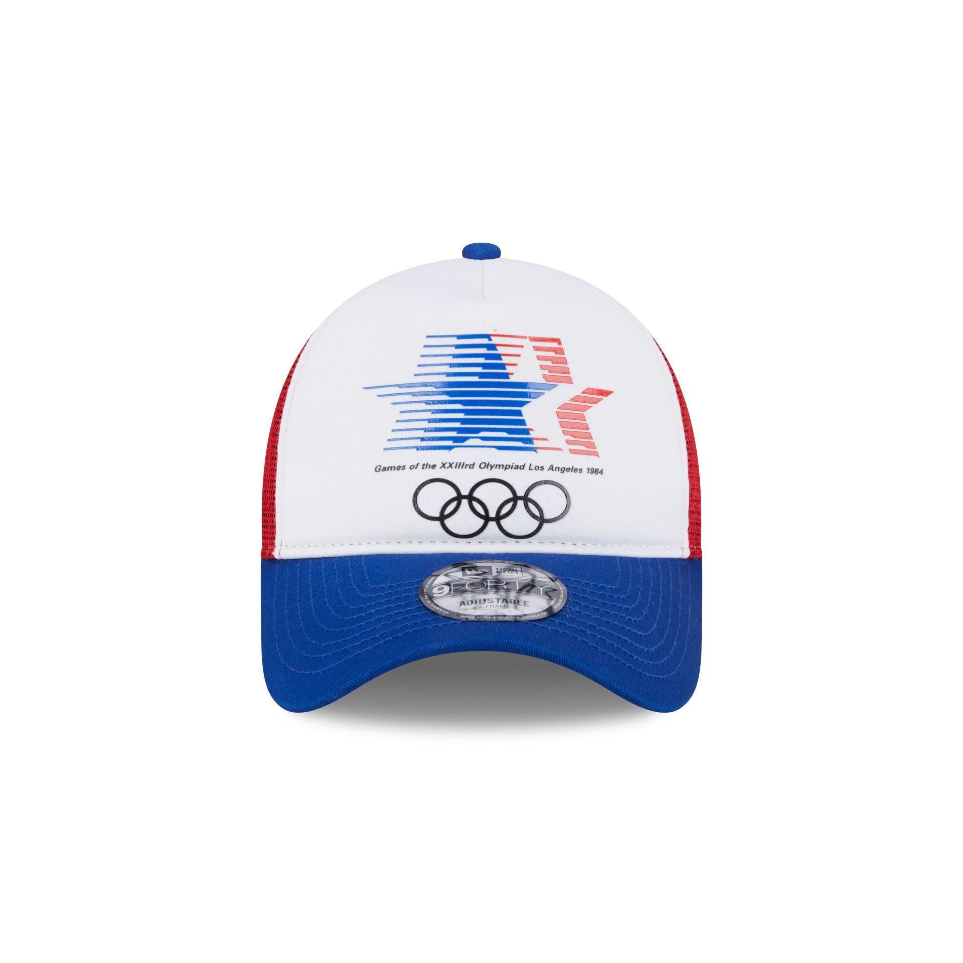 1984 Olympics Team USA 9FORTY A-Frame Trucker Hat Male Product Image