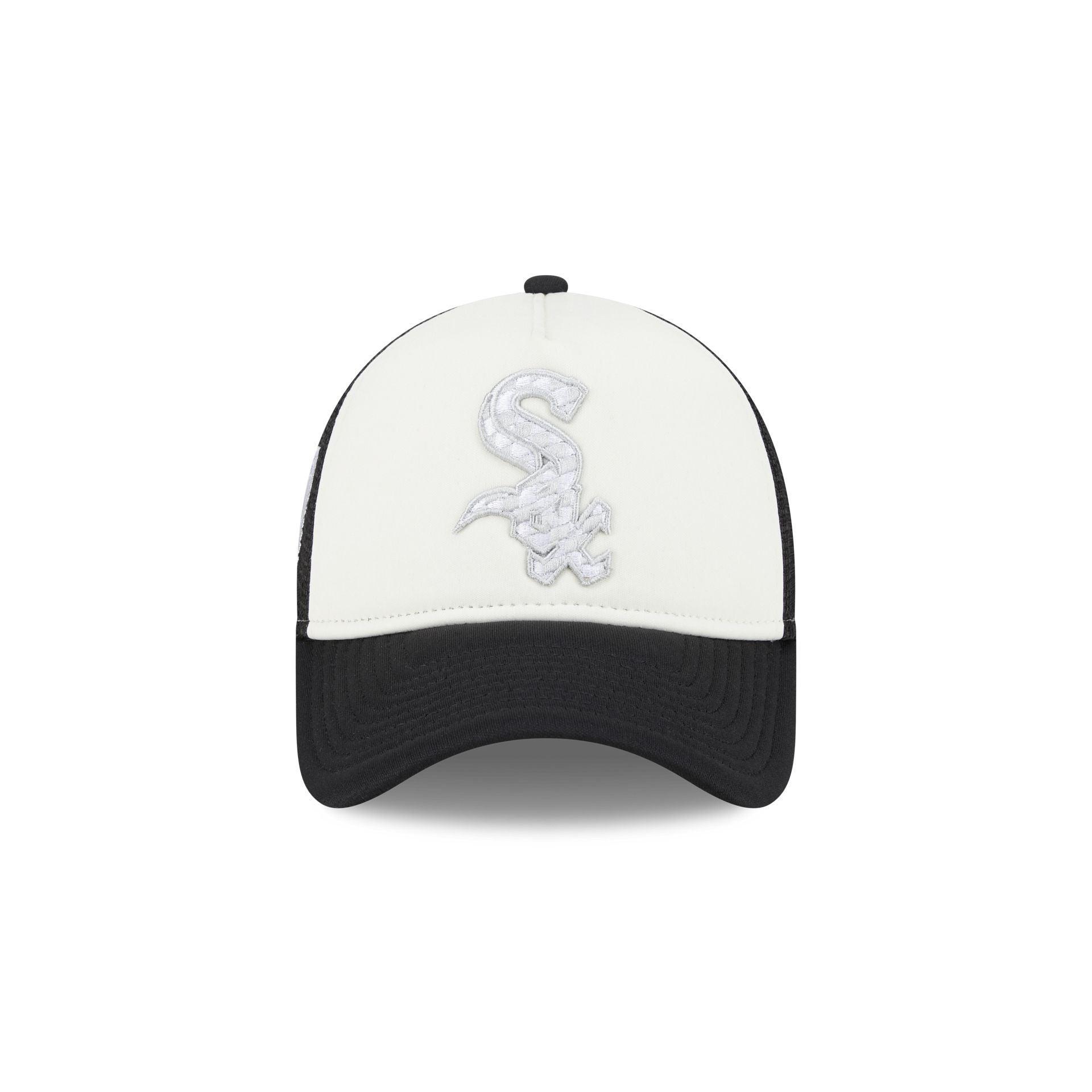 Chicago White Sox Checkered Flag 9FORTY A-Frame Trucker Hat Male Product Image