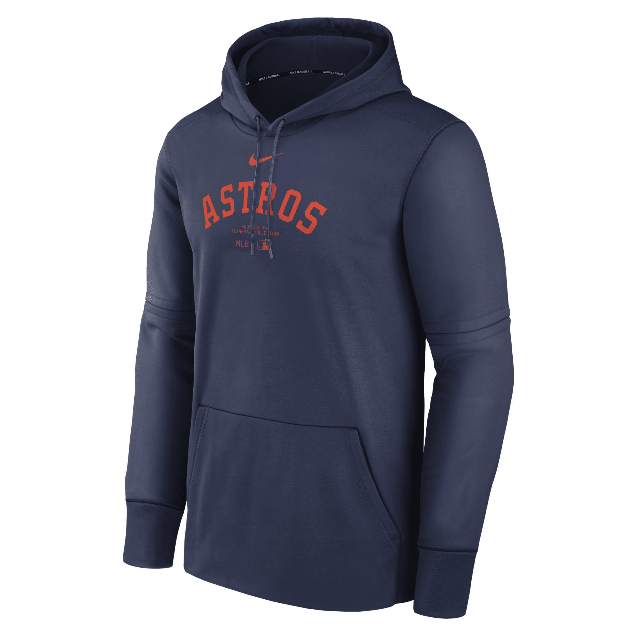 Nike Mens Charcoal New York Mets 2024 City Connect Authentic Collection Practice Performance Pullover Hoodie Product Image