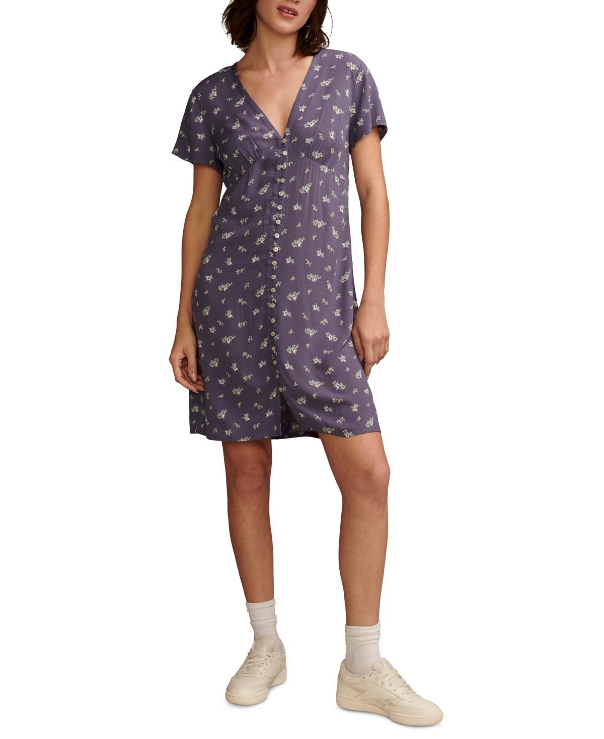 Lucky Brand Floral Print Minidress Product Image