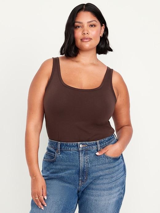 First-Layer Scoop-Neck Tank Top Product Image