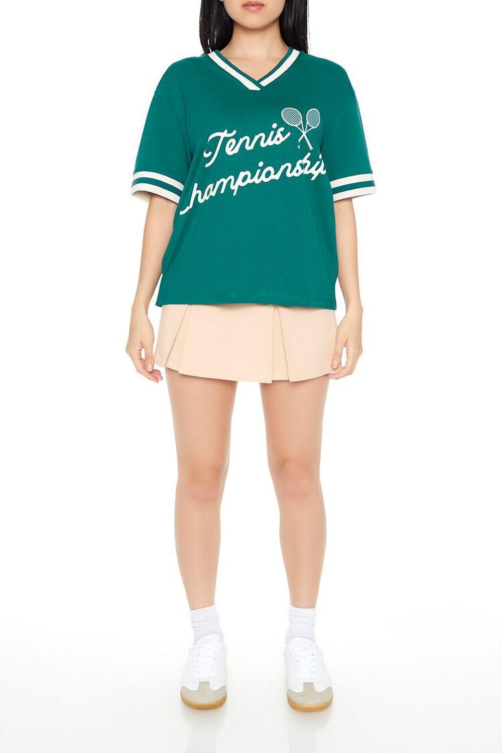 Tennis Championship Jersey Tee | Forever 21 Product Image