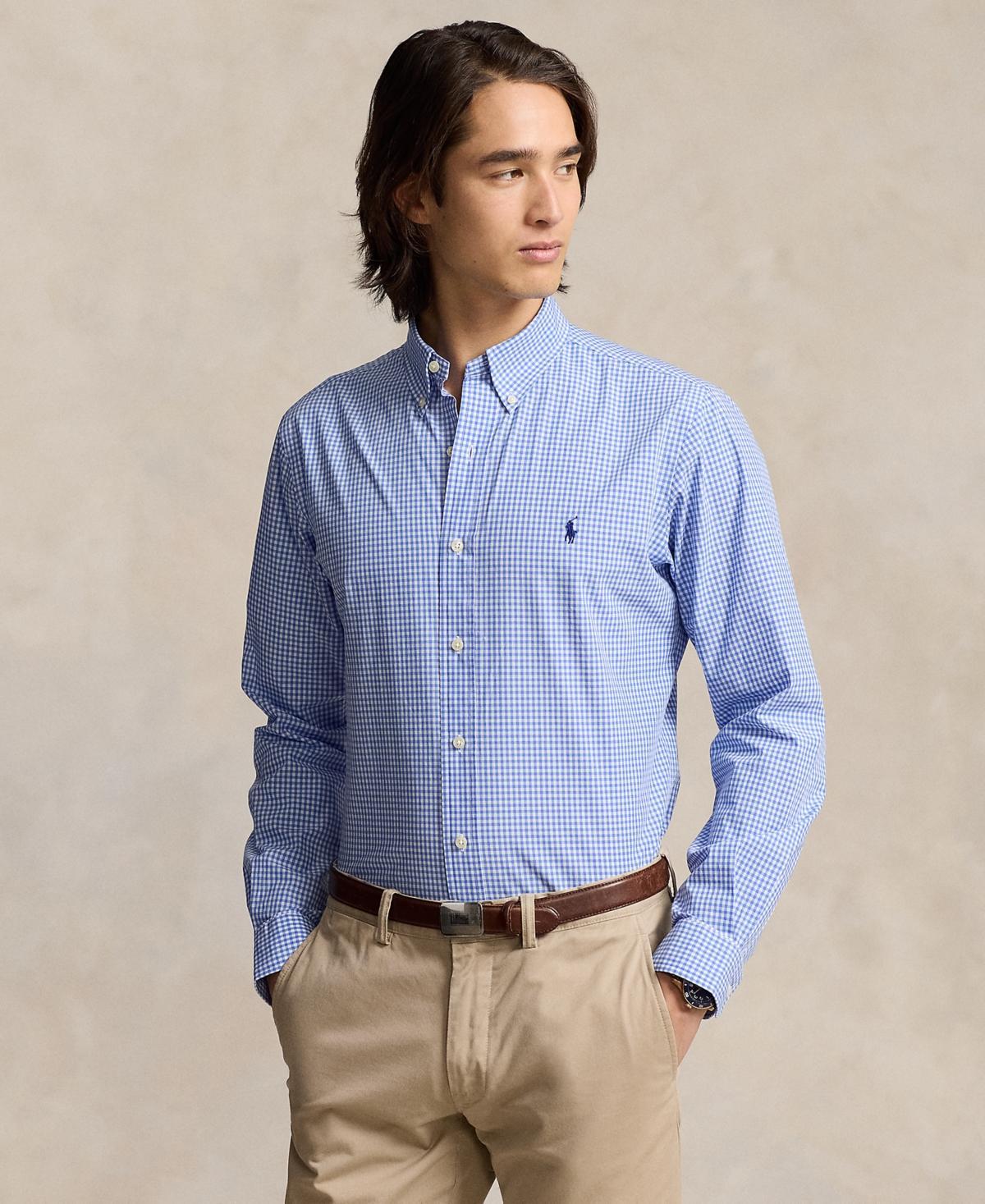 Polo Ralph Lauren Mens Slim-Fit Stretch Poplin Shirt Product Image