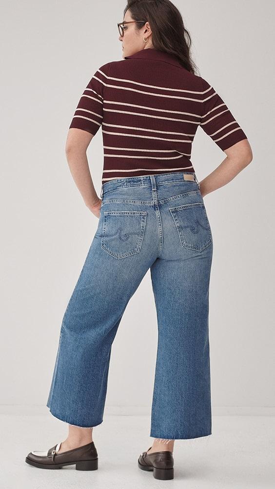 AG Saige Wide Leg Crop Jeans | Shopbop Product Image