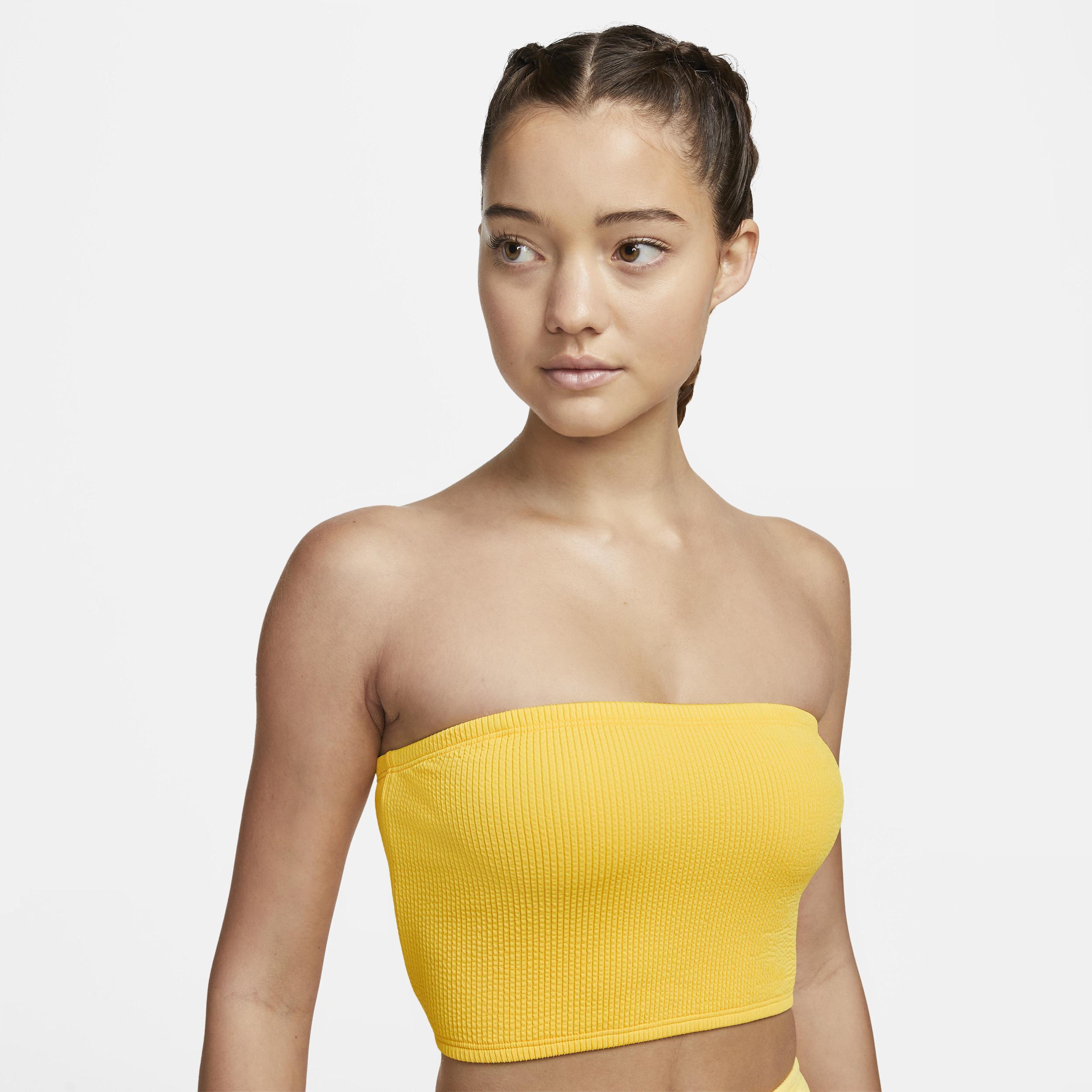 Nike Women's Bandeau Midkini Swim Top Product Image