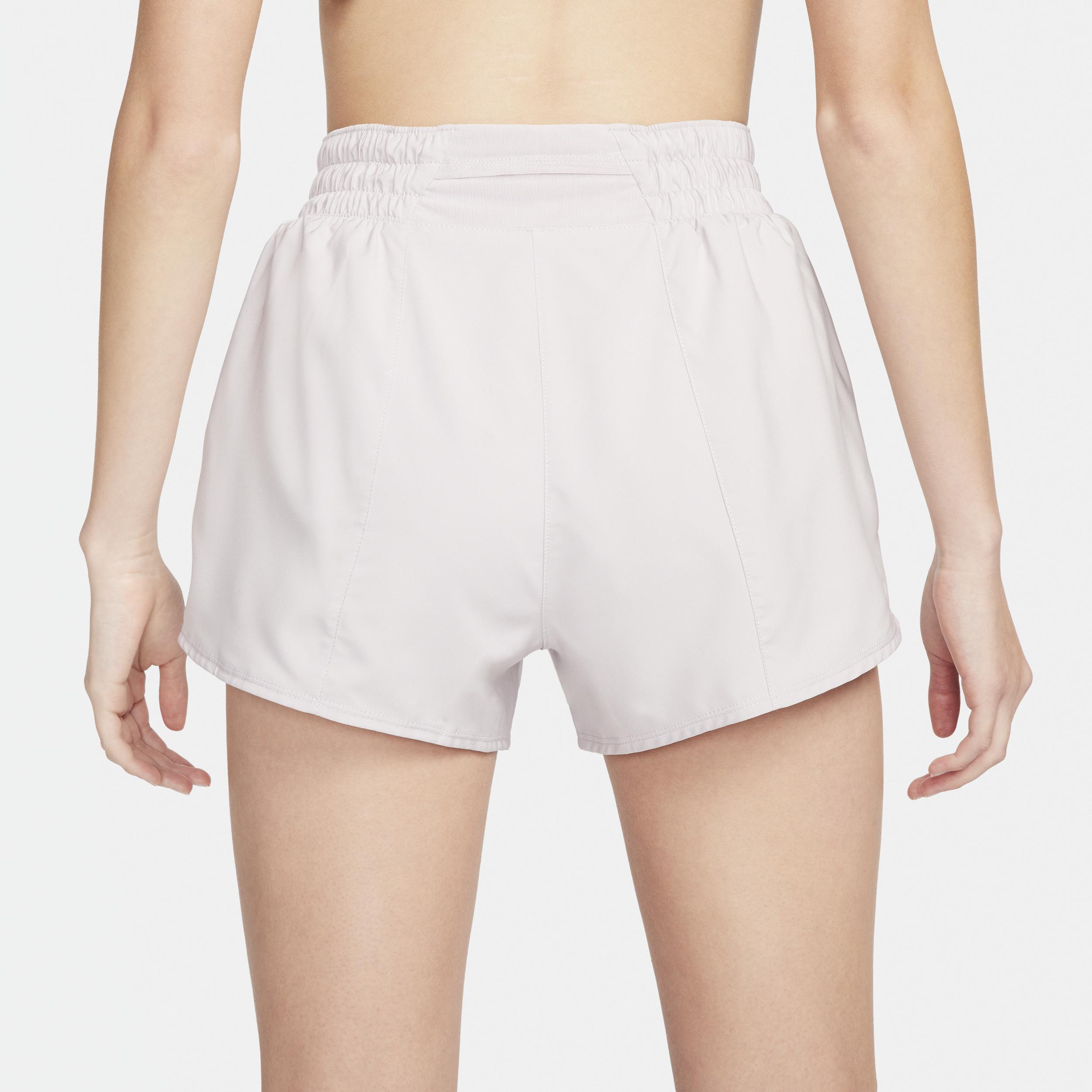 Nike Women's One Dri-FIT High-Waisted 3" Brief-Lined Shorts Product Image