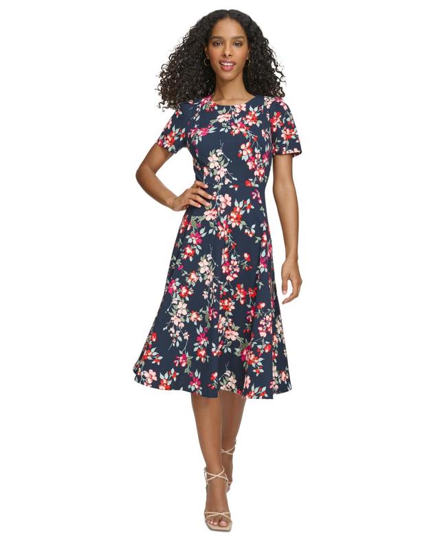 Women's Printed Midi Dress  Product Image