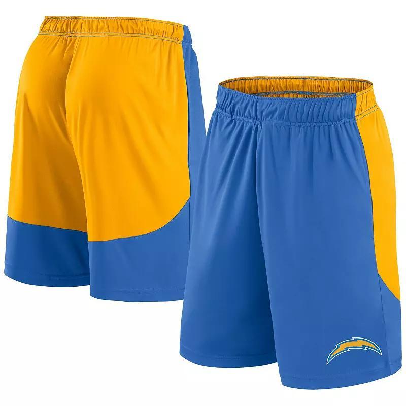 Mens Fanatics Powder Blue Los Angeles Chargers Big & Tall Team Logo Shorts Product Image