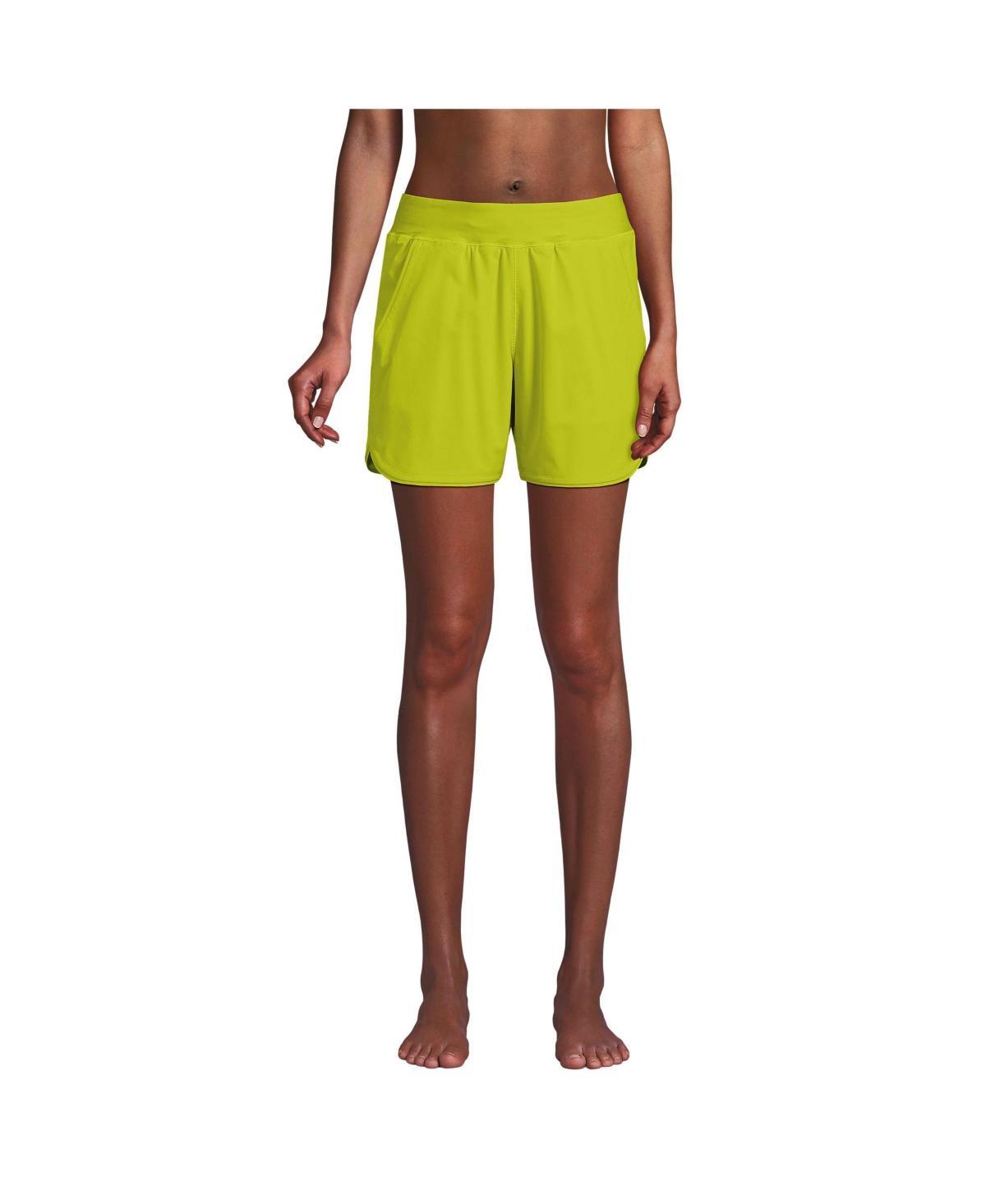 Womens Lands End 5 Quick Dry Swim Shorts With Panty Product Image