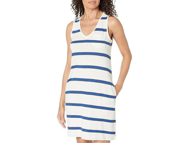 Toad&Co Grom Tank Dress (Egret Wide Stripe) Women's Dress Product Image