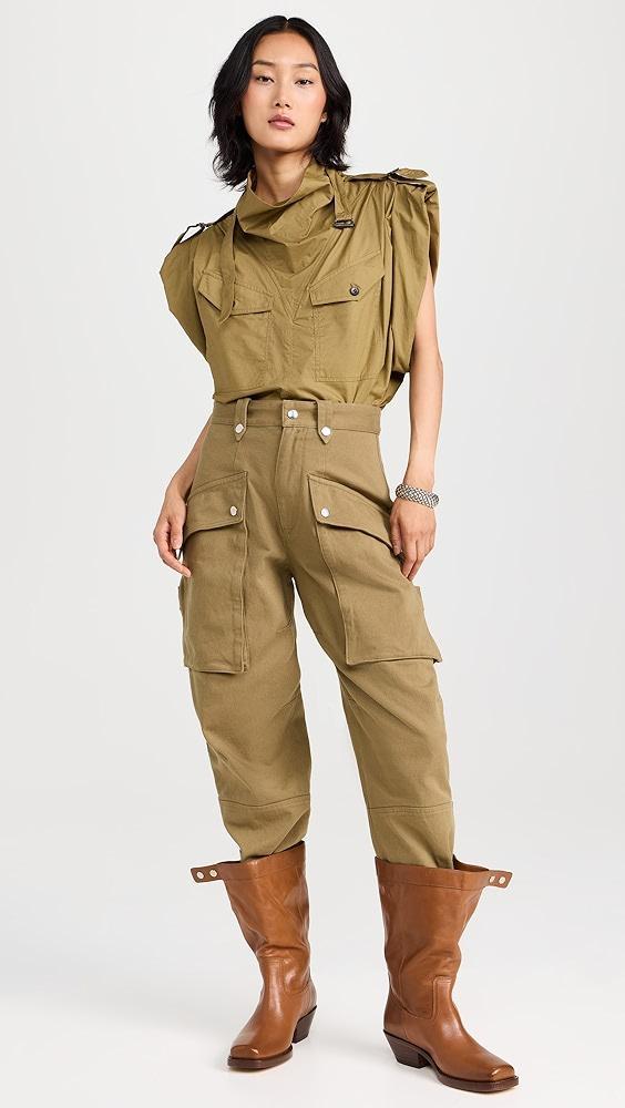 Isabel Marant Étoile Jannick Trousers | Shopbop Product Image