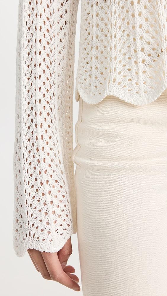 Z Supply Donovan Crochet Top | Shopbop Product Image