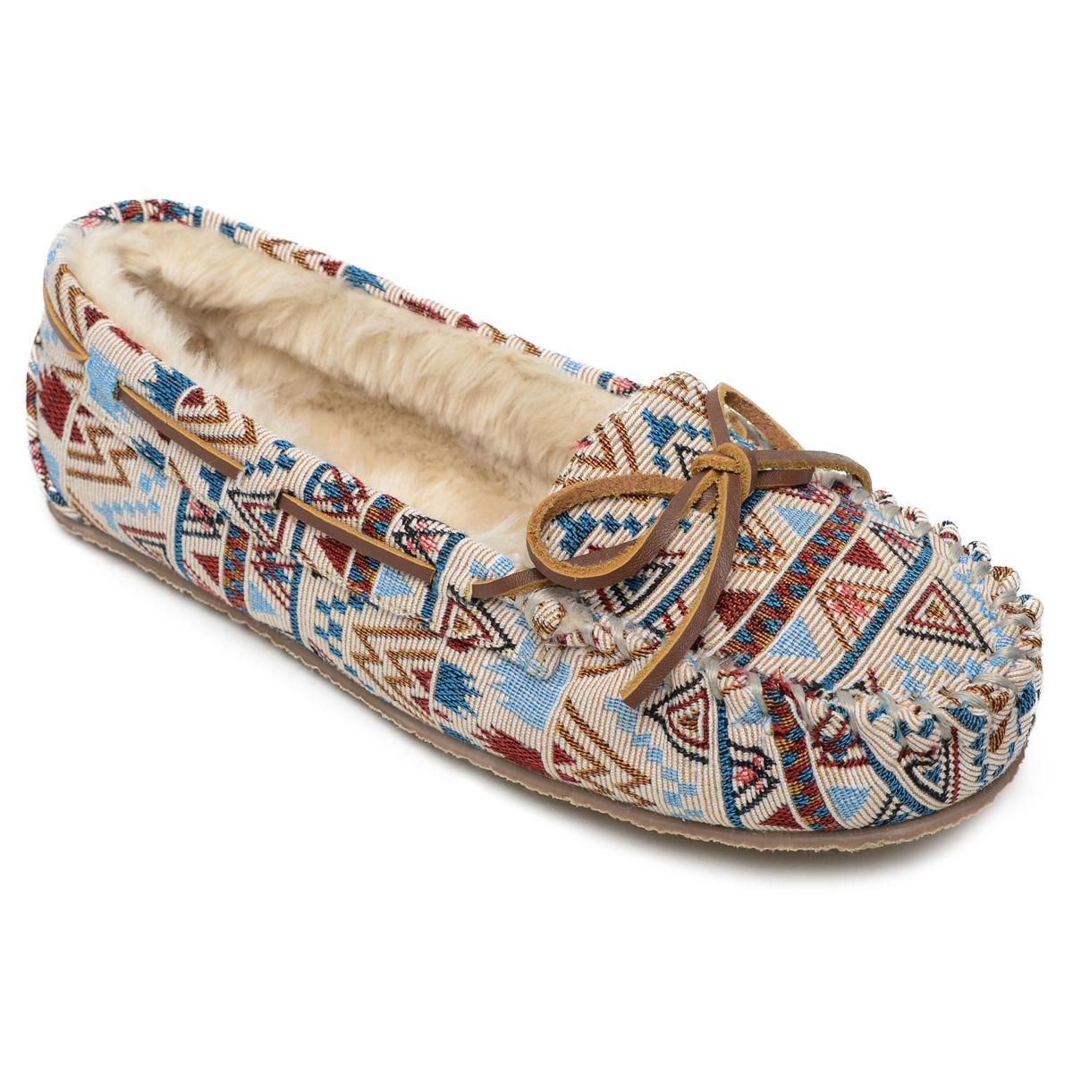 Minnetonka Cally Faux Fur Lined Slipper Product Image