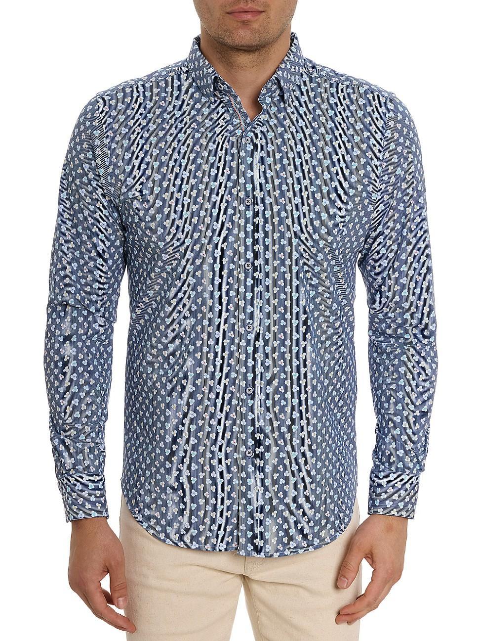 Mens Senan Knit Button-Up Shirt Product Image