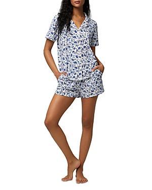 BedHead Pajamas Print Organic Cotton Jersey Short Pajamas Product Image