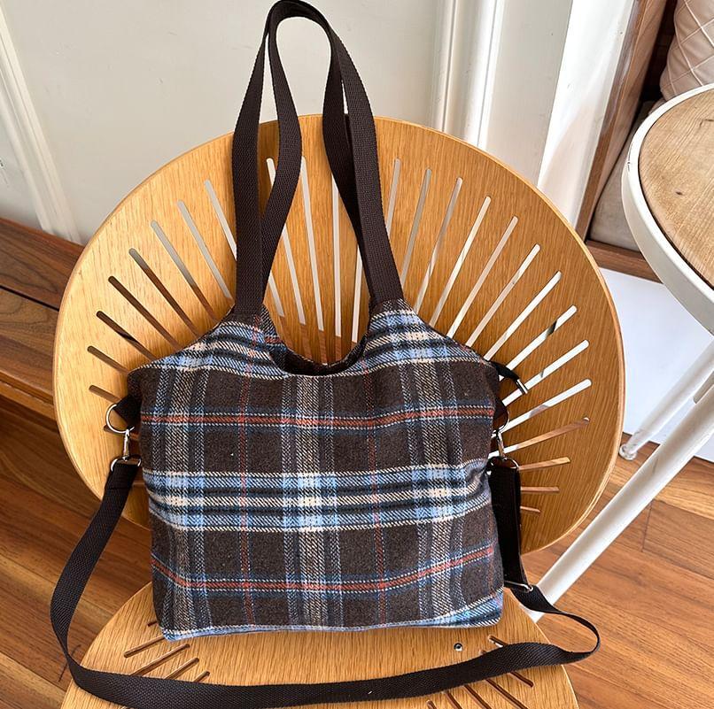 Plaid Crossbody Bag Product Image