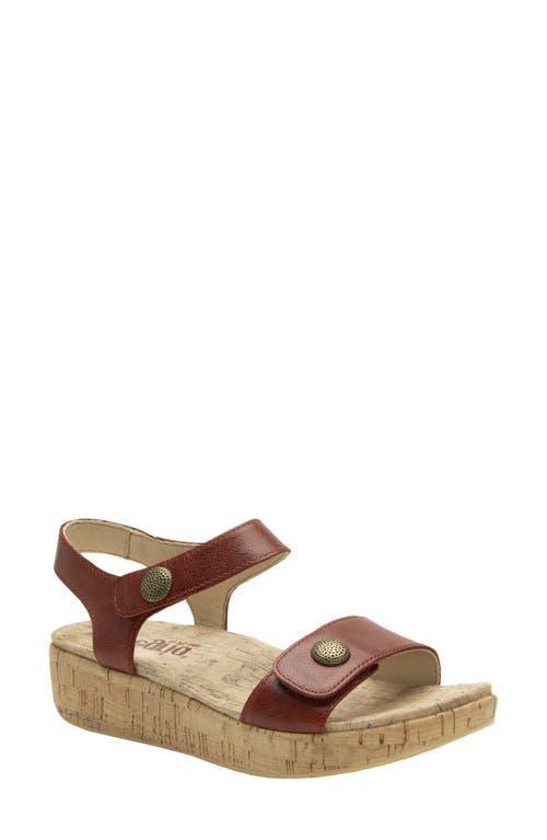 Alegria by PG Lite Marta Ankle Strap Platform Wedge Sandal Product Image