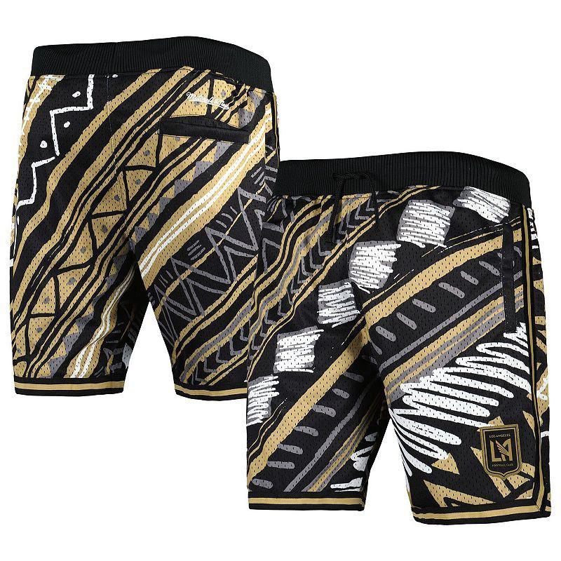 Mens Mitchell & Ness Black LAFC Tribal Fashion Shorts Product Image