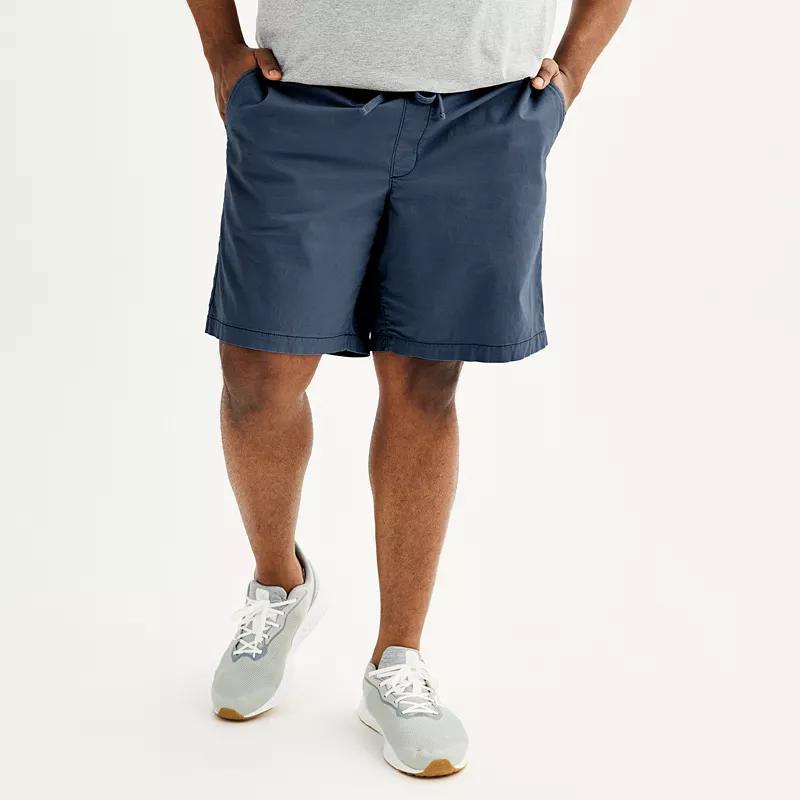 Big & Tall Sonoma Goods For Life Everyday Pull-On Shorts, Mens Blue Product Image