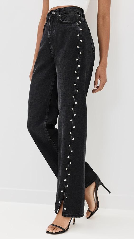 Reformation Cary High Rise Slouchy Straight Leg Jeans | Shopbop Product Image