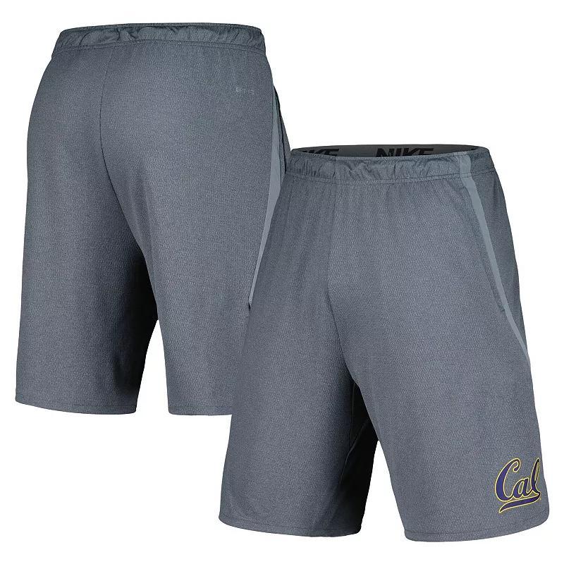 Mens Nike Gray Cal Bears Hype Performance Shorts Product Image