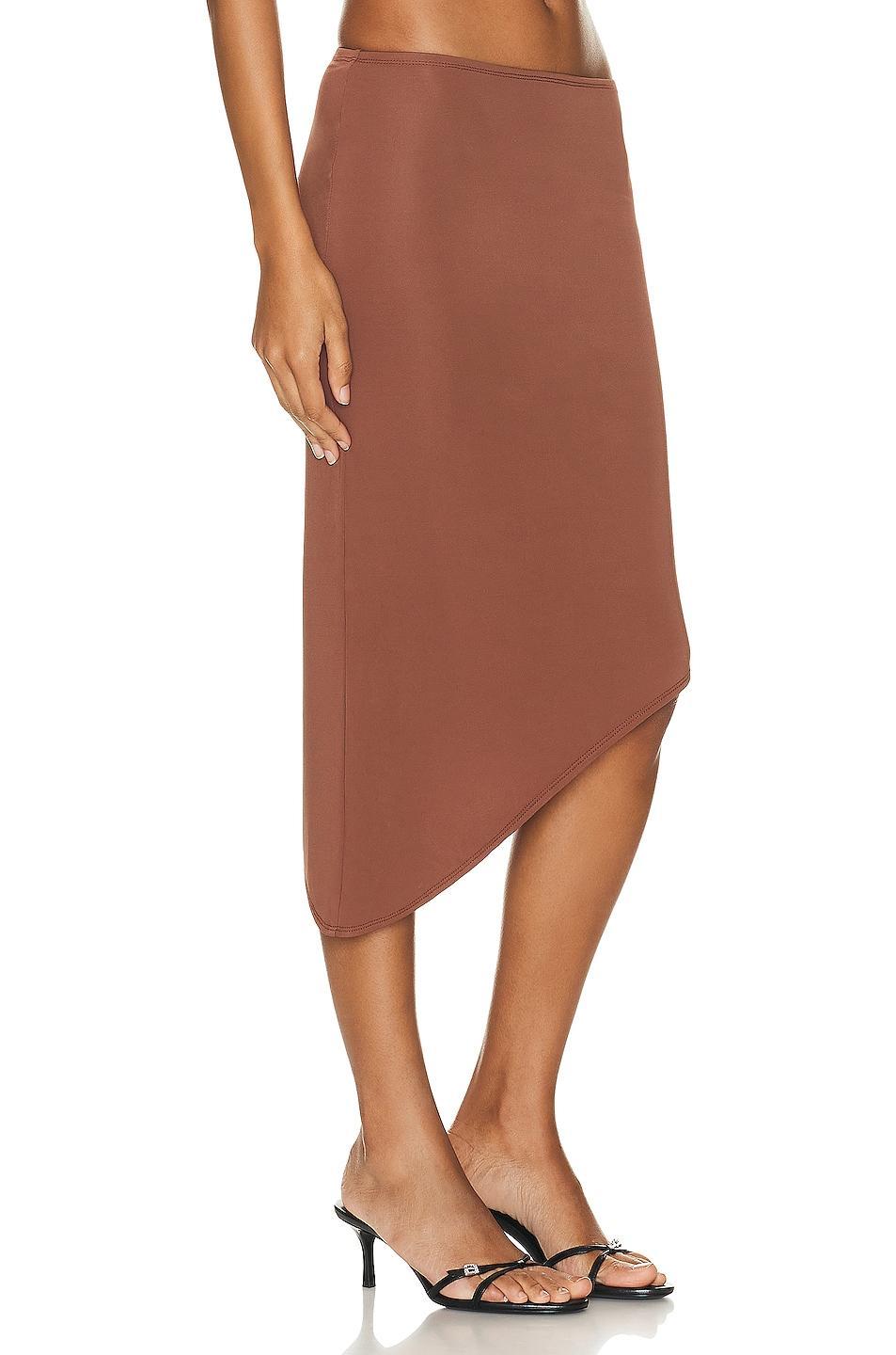 Miaou Sienna Skirt Tan. (also in XS). Product Image