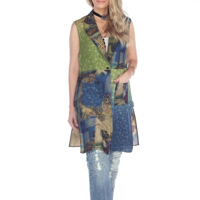 Mixed Olive Print Tunic Product Image