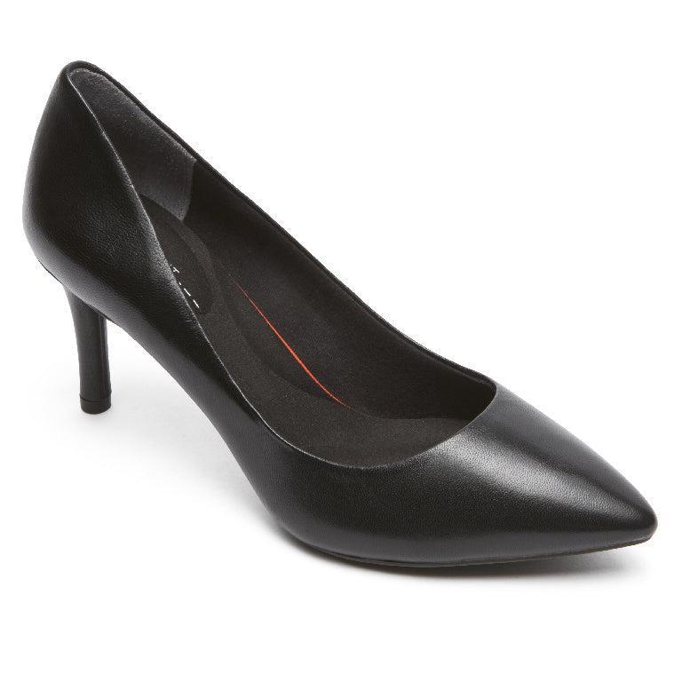 Rockport Womens Tm75mmpth Stiletto Leather Pumps - Black Product Image