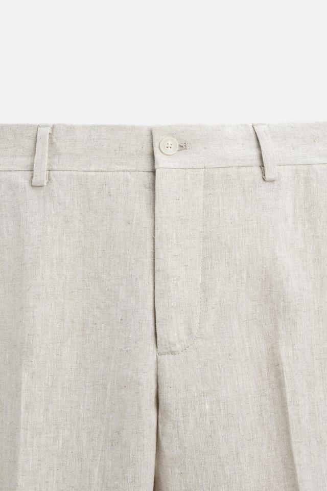 LINEN PANTS IN 100% LINEN Product Image