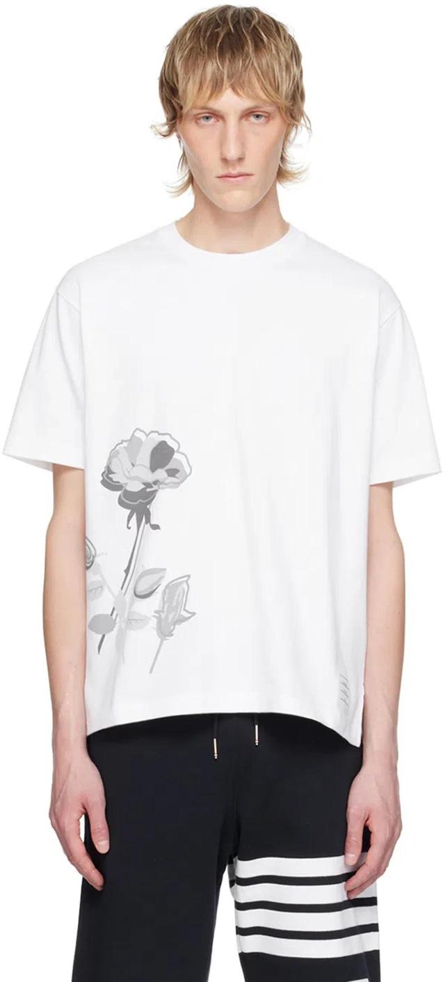 Printed T-shirt In White Product Image