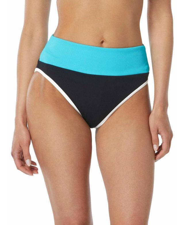 Beach House Sport Womens Gem High Waist Ribbed Bikini Bottom Product Image