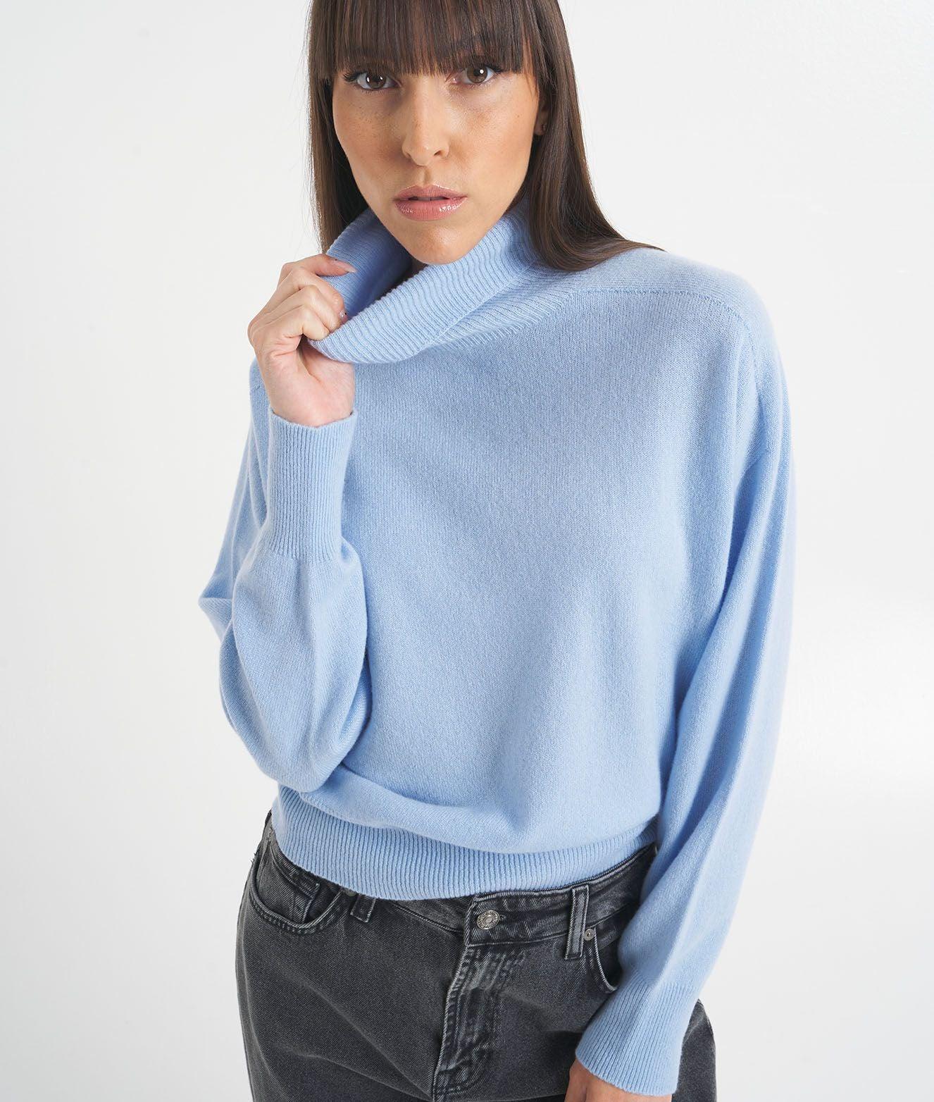 Maglione dolcevita in cashmere Female Product Image