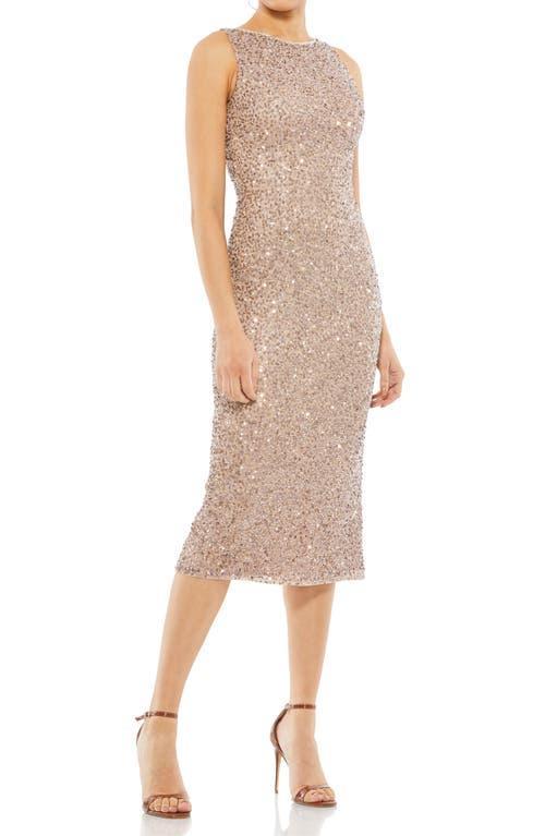 Mac Duggal Sequin Sleeveless Cocktail Dress Product Image