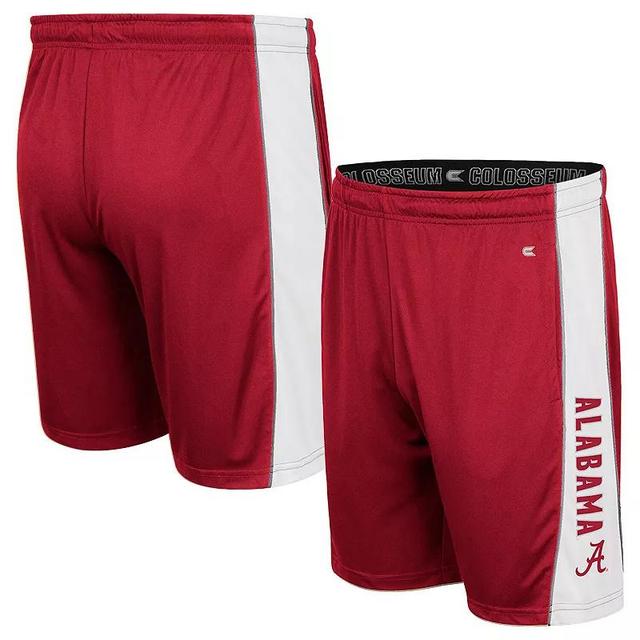 Mens Colosseum Crimson Alabama Crimson Tide Panel Shorts Product Image