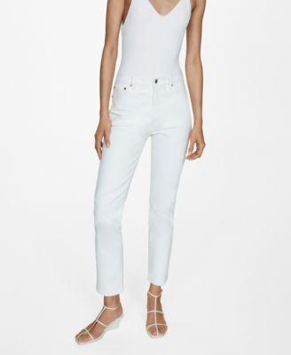 Women's Claudia Slim Crop Waxed Jeans Product Image