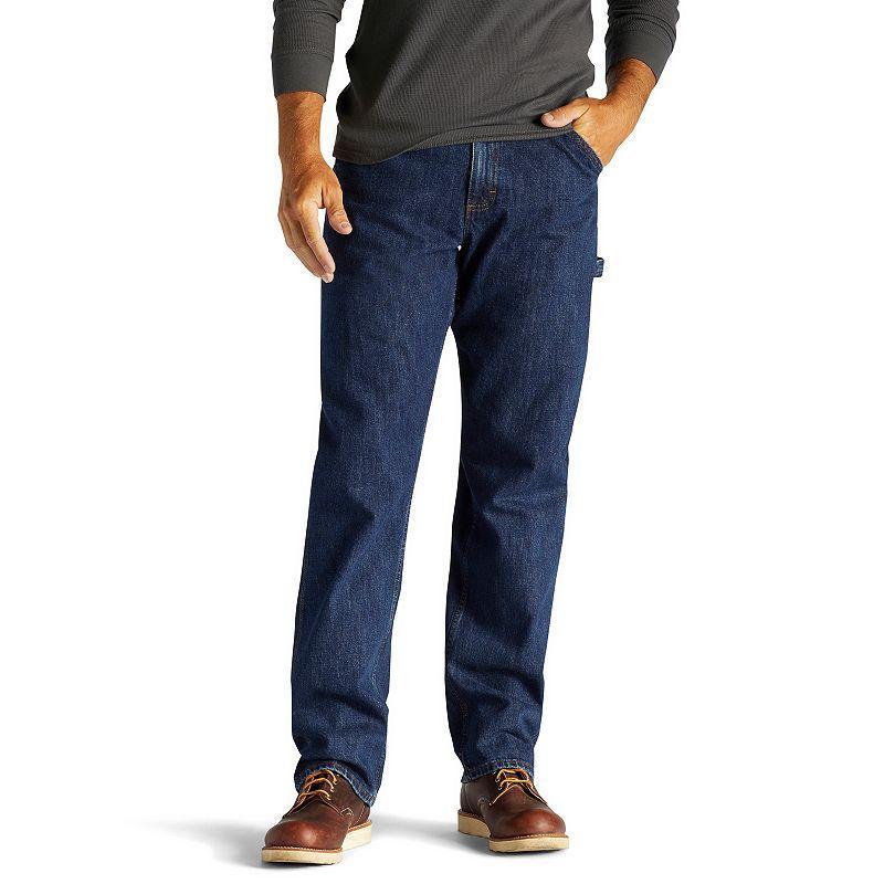 Mens Lee Carpenter Jeans Dark Blue Product Image