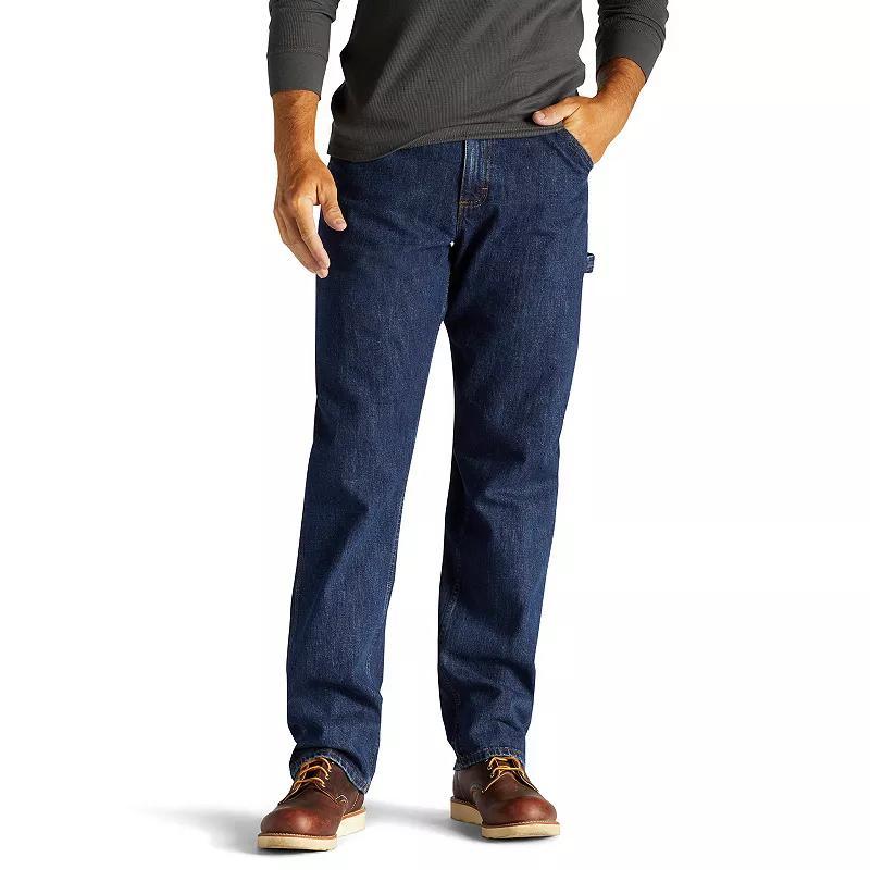 Mens Lee Carpenter Jeans Dark Blue Product Image