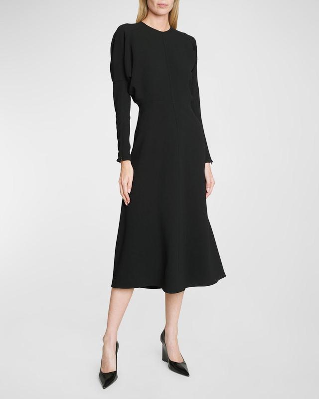 Dolman Sleeve Midi Dress Product Image