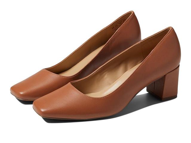 Naturalizer Karina Leather Block Heel Pumps Product Image