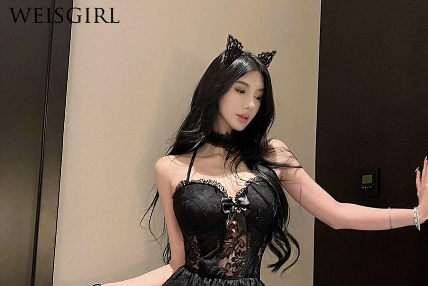 Cat Witch Lingerie Costume / Set Product Image