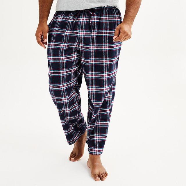 Big & Tall Sonoma Goods For Life Flannel Pajama Pants, Mens Product Image